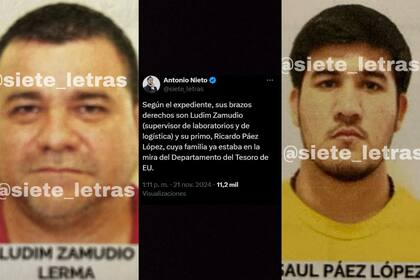 En la investigación que involucra a Griselda López también figuran los nombres de sus familiares cercanos, como los hermanos Páez López, quienes están siendo investigados por su relación con el tráfico de metanfetaminas