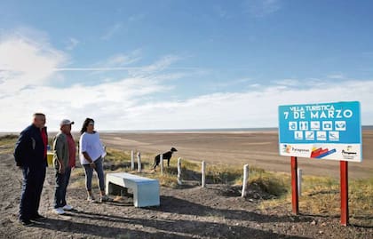 Villa 7 de marzo es la última playa de la Provincia de Buenos Aires o la primera para los que llegan desde la Patagonia