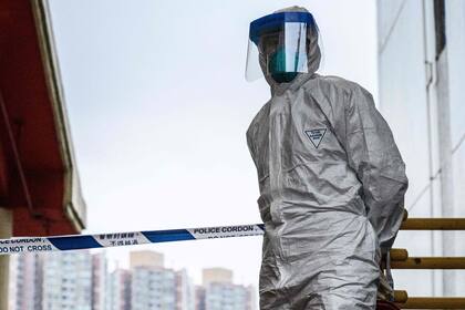 En la mayoría de los edificios estaba prohibido recibir visitas.