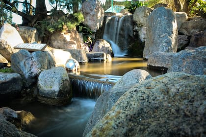 En la mente del paisajista, cada islote, cascada o puente así como la ubicación del agua tiene su significado. “Nada está puesto porque sí”, suele decir