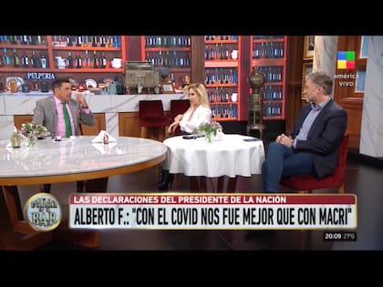 En la mesa de Polémica en el bar la discusión sobre la polarización Fernández-Macri se puso caliente
