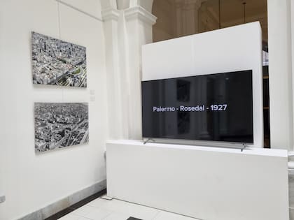 En la muestra se exhiben videos, fotos actuales y antiguas.