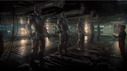 En la nueva película, Tony tendría un nuevo taller con más armaduras de Iron Man.