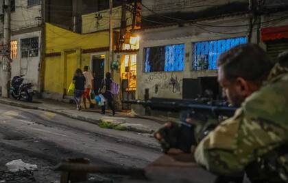 En la operación participaron 2500 agentes de las fuerzas de seguridad de Río de Janeiro