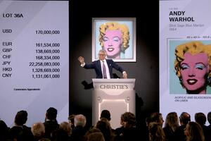 Warhol es récord: el retrato de Marilyn se convirtió en la obra de arte más cara del siglo XX