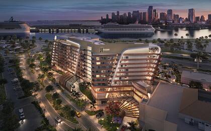 En la parte norte de la isla, los desarrolladores ESJ Capital Partners buscan renovar el sitio de Jungle Island (ESJ Capital Partners)