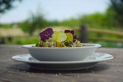 En La Pebeta respetan la estacionalidad y todo es sabroso.