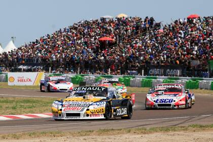 En la pista, una premonición de lo que pasó en el clasificador: Ardusso delante de Werner