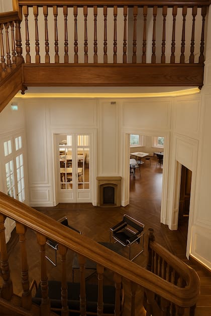 En la planta alta de Casa Bogotá funciona la pastelería y un sector de oficinas