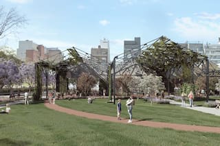 Así será la nueva plaza que se construirá en la zona del Mercado de Pulgas