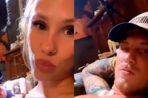 Barby Silenzi y El Polaco se tatuaron juntos para celebrar su reconciliación