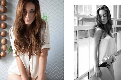 En la producción, Martina mostró su costado sensual