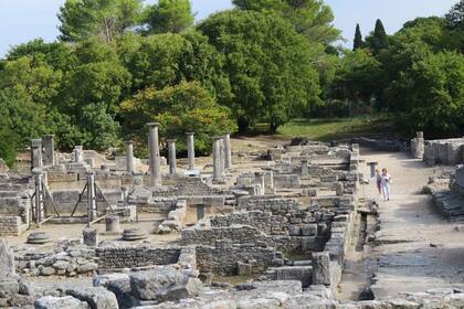 En la Provenza, Glanum durmió siglos bajo una capa de escombros