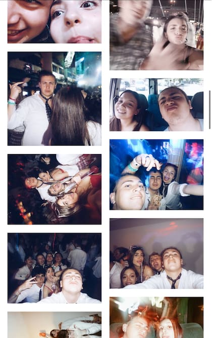 En la red social VSCO Nazareno compartía fotos sobre su vida