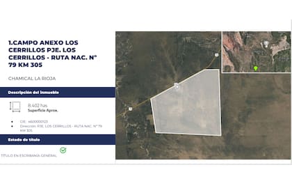 En La Rioja el recorte será de 8402 hectáreas