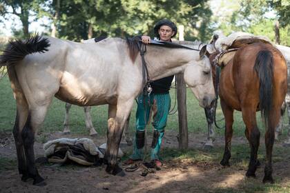 En La Rosita tienen una muy buena tropilla de caballos mansos