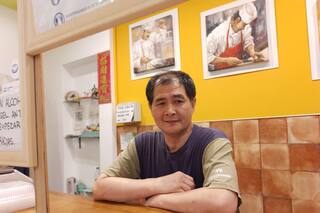 Suilim Wu, el pintor taiwanés que abrió una rotisería vegetariana por la crisis