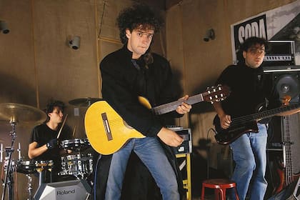 En la sala de ensayo, antes de la gira presentación de ''Signos''