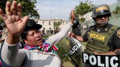 En la "toma de Lima", manifestantes de diversos puntos del país concurrieron a la capital para protestar contra el gobierno de Boluarte.