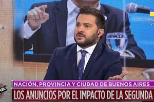 En la última emisión de Intratables, Diego Brancatelli sostuvo que a la gente "no hay poroto que le venga bien"
