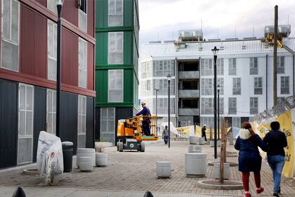 Algunas zonas de la urbanización de la Villa 31 siguen en obras