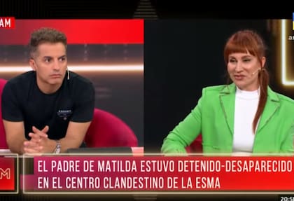 En LAM, Matilda Blanco recordó a su padre, Hugo Antonio (Foto: Captura / América)