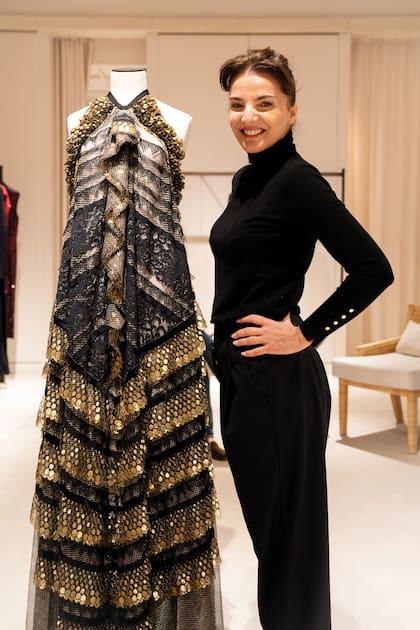 En Lanvin, durante una cita de trabajo