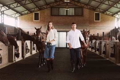 En las cabellerizas de Santi, en La Ensenada Polo Ranch
