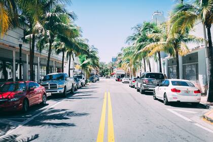 En las calles de Miami se puede estacionar por una tarifa de US$15 durante fines de semana y eventos especiales