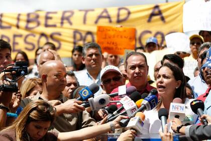 En las calles de Venezuela, una gran marcha pide por la liberación de los presos políticos