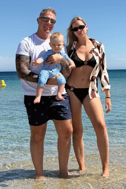 En las
exclusivas playas de SaintTropez.