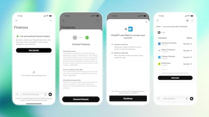 En las imágenes, OpenAI advierte que la IA puede realizar errores y no es un consejero autorizado