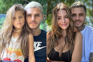 En las redes sociales advirtieron que la China Suárez estaría copiando algunas de las fotos que Mauro Icardi se sacó con sus hijas Francesca e Isabella (Foto: Instagram @mauroicardi)