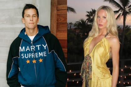 En las redes sociales se comentó la diferencia de edad de 23 años entre Tom y Alix (Foto: @tombrady y @alixearle)