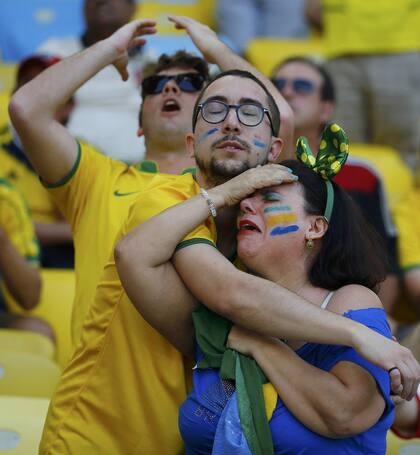 En las tribunas se sufrió hasta el final