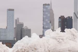 Cuántas pulgadas de nieve han caído al norte de Nueva York en las últimas horas y qué pasará el fin de semana