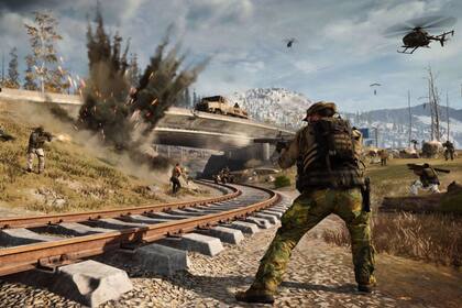 En las últimas actualizaciones de Warzone se pudo notar que varias construcciones como las vías de tren que recorren circularmente todo el mapa