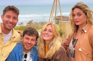 El emotivo reencuentro de los ex Casi Ángeles para conocer a Pino, el hijo de Cande Vetrano