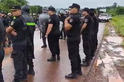 En las últimas semanas hubo acampes en rutas de Misiones e intervino la policía