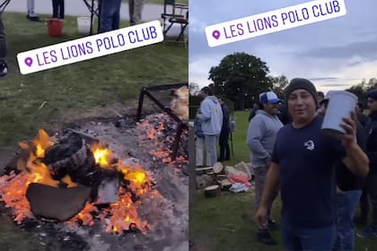 En Les Lions/Great Oaks hubo asado y baile para celebrar la Copa de la Reina, el primer trofeo importante del club en 31 años.