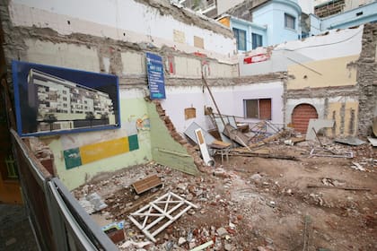 En lo que fue el gimnasio, se levantará un edificio de departamentos