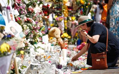 En Londres, un homenaje a las víctimas del incendio