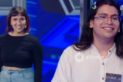 En Los 8 escalones Ale reveló que se va a vivir con su ex (Foto: Captura de TV / eltrece)