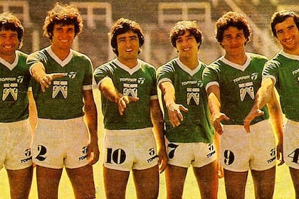 En los 80 Topper tuvo un momento de gloria como sponsor del Ferro de Griguol