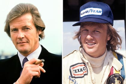 En los boxes se hablaba del parecido de Roger Moore, el "James Bond" de esa época, y Ronnie Peterson