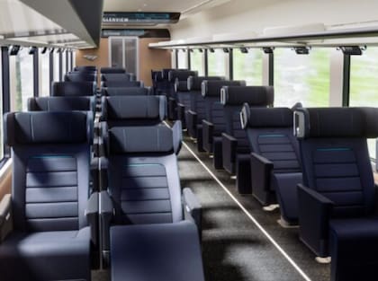 En los nuevos vagones de Amtrak habrá asientos más cómodos