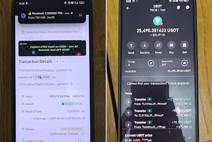 En los operativos se logró secuestrar criptomonedas