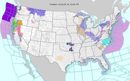 En los Poconos y Catskills de Nueva York, se esperan nevadas de hasta 30 centímetros que afectarán el tránsito y las actividades diarias.