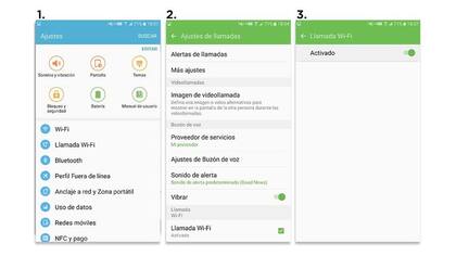 En los teléfonos compatibles no requiere agregar software, sino simplemente activar la función de llamadas por Wi-Fi