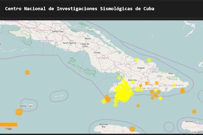 En los últimos días, la zona oriental de Cuba sufrió varios sismos de magnitudes entre 6 y 6,7 en la escala de Richter